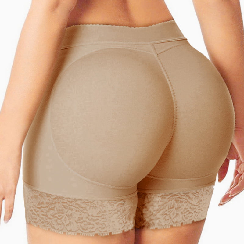 Womens Butt Lifter Hip Enhancer Shaper Boyshort Control Panties Fake Ass Push Up Padded Buttock 