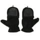 thumbnail image 2 of Guantes calefactores USB con doble calefacción, de medio dedo, lavables y calientes, para portátil, color negro, 2 of 14