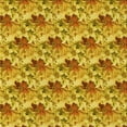 thumbnail image 1 of Ahgly Company Machine Washable Indoor Square Transitional Deep Yellow Area Rugs, 4' Square, 1 of 7