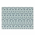 thumbnail image 1 of Navy Blue Cutting Board, Illustration Yatch Themed Design Fish Starfish Anchor Nautical Marine Print, Decorative Tempered Glass Cutting and Serving Board, Small Size, Navy and White, by Ambesonne, 1 of 1