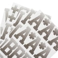 thumbnail image 4 of Recollections Silver Glitter Ombre Alphabet Stickers, 6 Packs: 117 ct. (702 total), 4 of 4