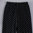 thumbnail image 4 of HAOTAGS Girls Pants (2-13) Casual Elastic Waist Straight Leg Daily Wear Trousers Black Size 11, 4 of 6
