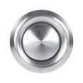 thumbnail image 1 of Fdit Évent d'Air Rond, 3 Tailles Réglables Mur Plafond Maison Évent d'Air en Acier Inoxydable Rond Housse de Conduit de Ventilation Neuf, Évent d'Air de Maison, 1 of 5