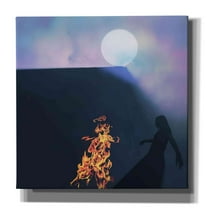 Epic Graffiti 'Soul Retrieval' by Elena Ray, Canvas Wall Art, 37"x37"