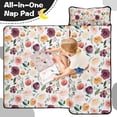 thumbnail image 4 of Pioneer Flower Floral Print Pattern Toddler Nap Mats for Kids Preschool,Sleeping Mat Bag or Kids,Toddler Sleeping Bag,Toddler Nap Mat or Daycare, 4 of 6