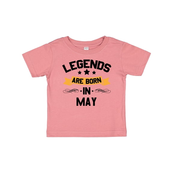 Inktastic legends are born in may Boys or Girls Baby T-Shirt