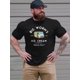 thumbnail image 1 of Big Worm's Ice Cream Print Men's Short Sleeve T-shirts, Comfy Casual Breathable Tops For Men's Fitness Training, Jogging, Men's Clothing, 1 of 6