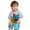 Light Gray, variant on Hienoo Toddler Boys Summer Outfits Shark Print Short Sleeve T Shirt Shorts Set, Sizes 3-10
