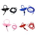 thumbnail image 2 of DEELLEEO Bearded Dragon Harness Set Adjustable Lizard Leash with Wings for Small Reptiles, 2 of 7