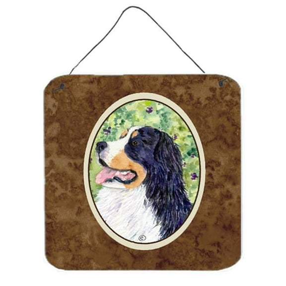 Bernese Mountain Dog Aluminium Metal Wall Or Door Hanging Prints