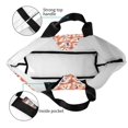 thumbnail image 4 of Honeii Corgi Head with Floal Print Tote Bag for Women, Foldable Tote Bag Large Shoulder Bag Top Handle Handbag for Travel, Work, 4 of 8