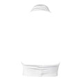 thumbnail image 5 of ZHOGXU Women's Tank Tops Sleeveless Halter Neck Solid Color Backless Comfortable Lightweight Slim Fit Camisole For Daily Wear,White,M, 5 of 8