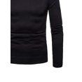 thumbnail image 3 of Nituyy Men Long Sleeve Turtleneck Slim Pullover Sweater, 3 of 6