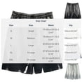 thumbnail image 2 of Rvwovn Men's Vintage Streetwear Shorts Elastic Drawstring Waist Distressed Summer Cotton Shorts, 2 of 5