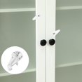 thumbnail image 4 of EcoNesxp Screen Clip Mirror Bracket Clip MM Clear Cabinet Glass Fixing Clip Kit Picture Frame Backing Clip 4mm Clear Cabinet Glass Fixing Clip Kit, 4 of 5