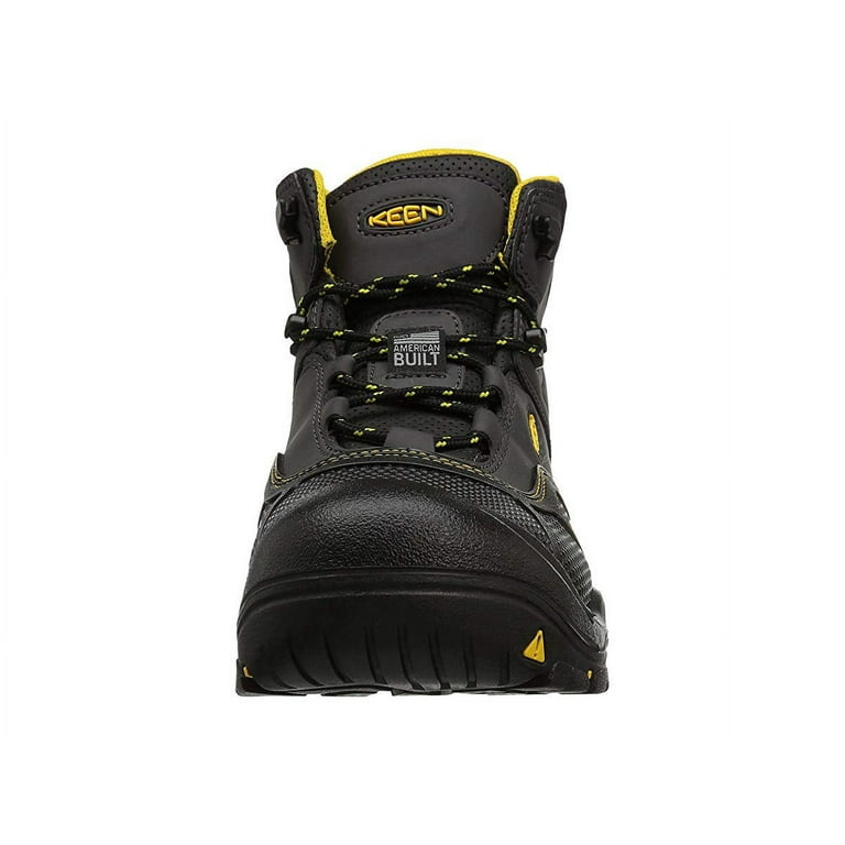 Keen Men s Logandale 6 Waterproof Work Boot Steel Toe Black 11.5 EE US Walmart