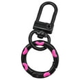 thumbnail image 1 of Tyidzon Home Improvement Candy-Colored Donut Keychains Spring Hook And Door Knob Combo With Colorful Enamel Coating, 1 of 5