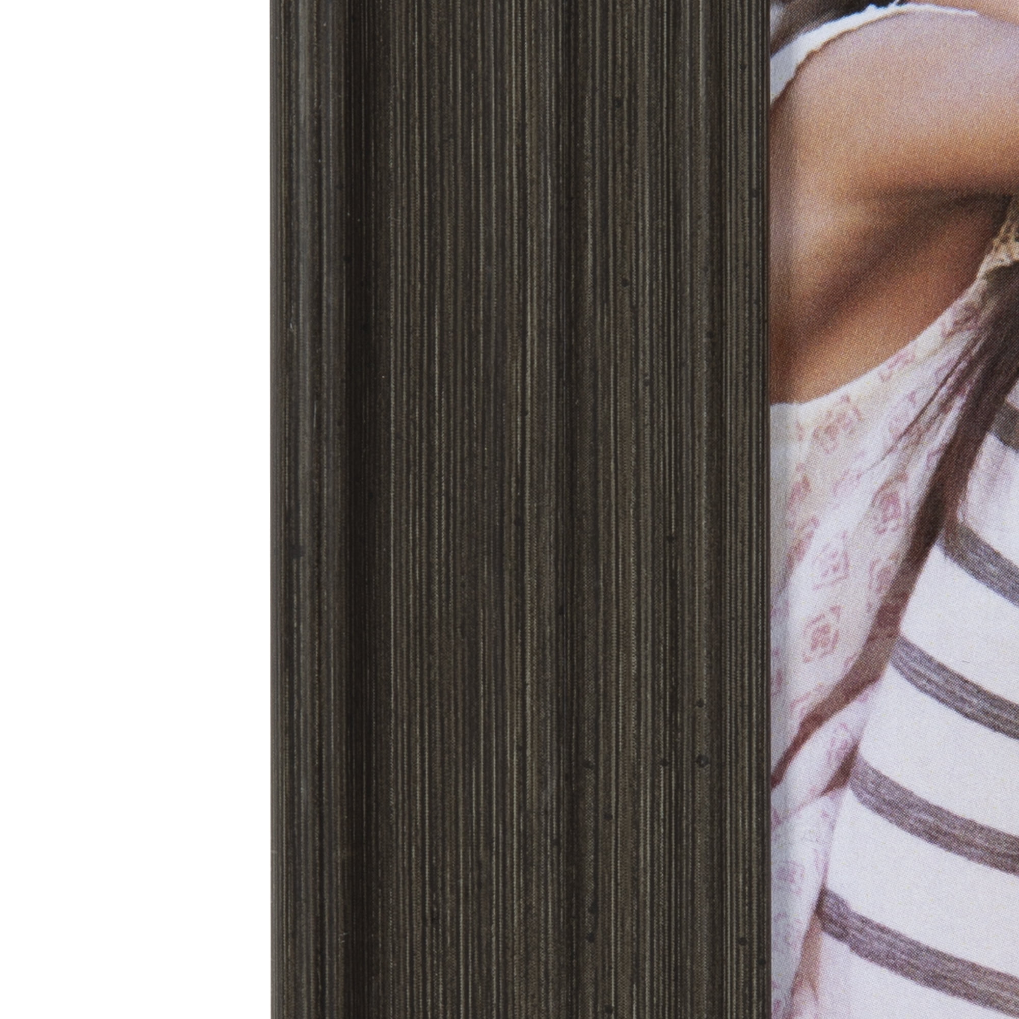Mainstays 5 x 7 Gray Tabletop Picture Frame Set, 4 Pack