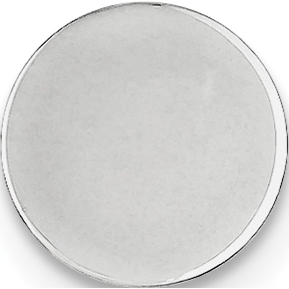 Sterling Silver Rhodium-Plated Tie Tac (12 X 12) Made In United States qq150