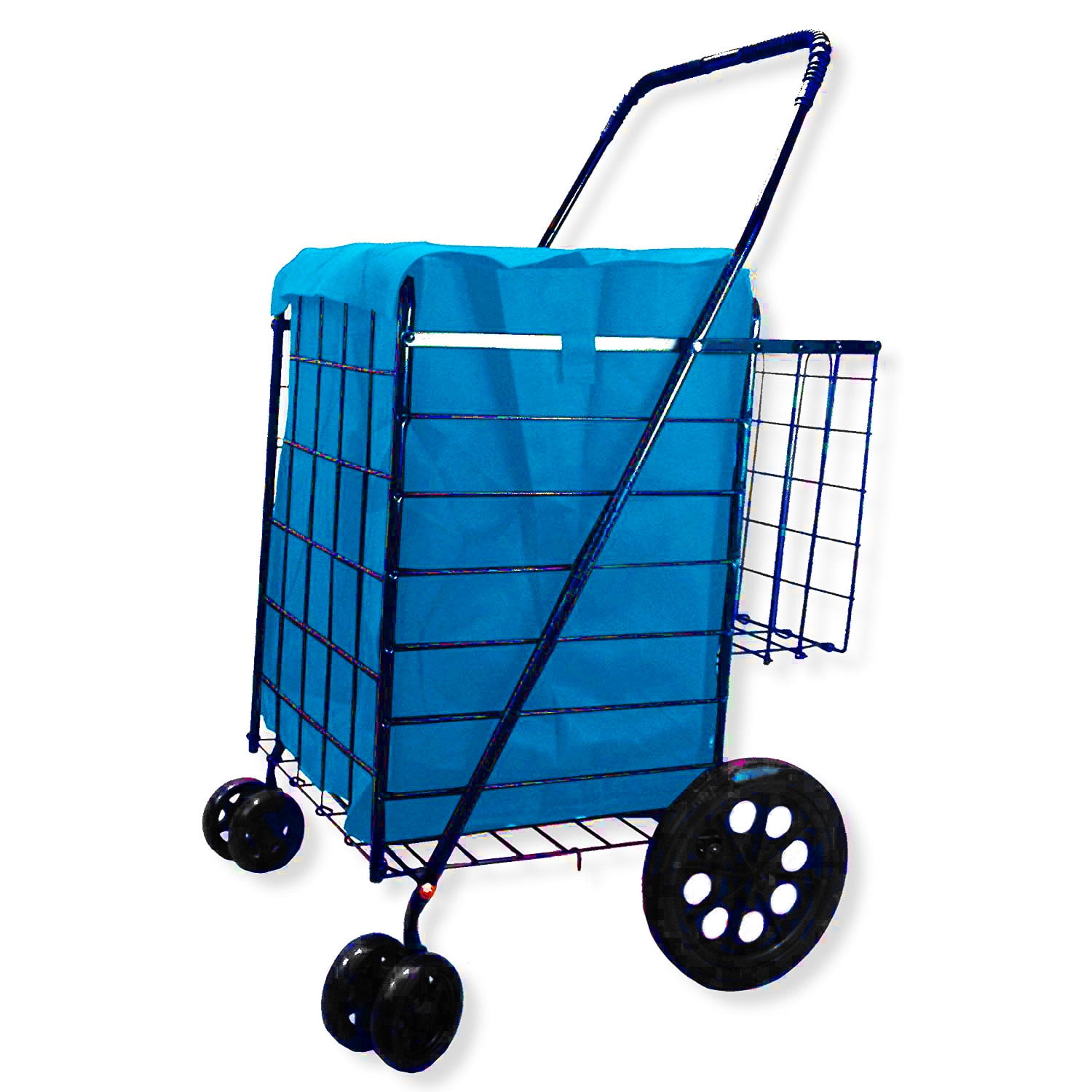 ovela foldable shopping cart trolley