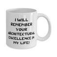thumbnail image 2 of Unique Idea Architect Gifts, I will remember your architectural!, Inappropriate 11oz Mug For Colleagues, Cup From Coworkers, Fun architect gift ideas, Fun architect gifts, Unique architect gifts,, 2 of 2