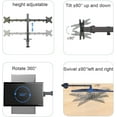thumbnail image 4 of Support de Bureau pour Moniteur LED LCD Simple, Robuste, Entièrement Ajustable, pour / un Écran jusqu'à (MD), 4 of 8