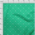 thumbnail image 3 of oneOone Viscose Jersey Sea Green Fabric Flamingo Fabric For Sewing Printed Craft Fabric By The Yard 60 Inch Wide, 3 of 4