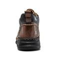 thumbnail image 4 of Earlde Mens Leather Casual Chukka Driving Walking Ankle Boots with Hand Stitching, 4 of 7