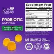 Probiotic Gummies - 5 Billion CFU - Advanced Probiotics Formula - Gut & Digestive Health Support Gummy for Occasional Bloating - Daily Acidophilus Probiotics Supplement for Women & Men - 120 Gummies