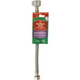 thumbnail image 3 of Fluidmaster 1/2 in. Ballcock Ah X 7/8 in. D Ballcock 12 in. Braided Stainless Steel Supply Line, 3 of 4