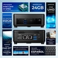 thumbnail image 2 of Computadora MSI CUBI 5 12M Core i3 1215U 24GB SSD 512GB Monitor 27" Teclado Mouse Rendimiento Eficiente y Estudio Avanzado, 2 of 6