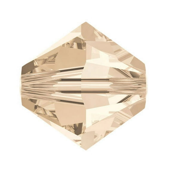 Swarovski Bicone Crystal Beads Item #5328 Silk Color 8mm Size - 36 Pieces