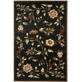 thumbnail image 2 of SAFAVIEH Lyndhurst Milo Floral Border Area Rug, Black/Multi, 3'3" x 5'3", 2 of 6