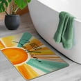 thumbnail image 6 of Hello Sunshine Spring Summer Decorative Front Door Mat, Watercolor Sun Doormat Indoor Outdoor Non-Slip Floor Entryway Rug, Seasonal Home Kitchen Decoration 17x30 Inch, 6 of 6