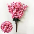 thumbnail image 1 of 4 paquetes de cerezos en flor artificiales, 36 ramas cada uno, realistas y listos para decorar,Rosa, 1 of 7