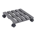 thumbnail image 4 of vortess Planter Stand with Casters for Easy Movement, Pot Tray, Roller Support, Trolley, Square, 4 of 9