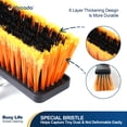 thumbnail image 7 of Yocada 18" Heavy-Duty Push Broom with Stiff Bristles  Outdoor Floor Cleaner for Concrete, Patio, Deck, Tile & Garage  Extendable Handle, 7 of 7