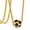gold-stainless steel, variant on Soccer Pendant Necklace for Men Women Stainless Steel Necklace for Football Player Lover Sports Ball Jewelry Gift for Birthday Christmas