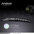thumbnail image 3 of Andoer UV Filter Lens Protector 67mm Ultra-Violet for Nikon DSLR Camera, 3 of 6