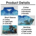 thumbnail image 5 of Avatar Mens Hawaiian Shirt Loose Fit Shirts - Short Sleeve And Button Down Hawaiian Shirt for Men with Pocket, 5 of 7