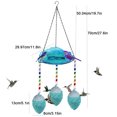 thumbnail image 3 of EUDIDV Suet Bird Feeder Garden Floating Fountains Hanging Bird Feeder Suitable For Courtyard And Outdoor Decoration Feeding Avian Feast Station, 3 of 6