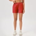 thumbnail image 2 of Plebaso Shorts de Course pour Femmes Séchage Rapide Décontracté Taille Haute Extensible Yoga avec Poches, 2 of 4
