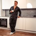 thumbnail image 4 of NORTY Big Men's Flannel Cotton Blend Sleepwear Pajama Sets Warm Soft Loungewear, 4 of 16