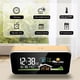 thumbnail image 3 of Estación Meteorológica Inalámbrica Reloj Despertador de Madera Termómetro Digital Sensor Inalámbrico de Temperatura y Humedad Reloj de Tiempo para el Hogar, 3 of 5
