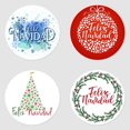 thumbnail image 2 of Pegatinas autoadhesivas para sellar regalos de Navidad, etiquetas de decoración para fiestas de Año Nuevo, Feliz Navidad, 3,5/4,5 cm, 2 of 4
