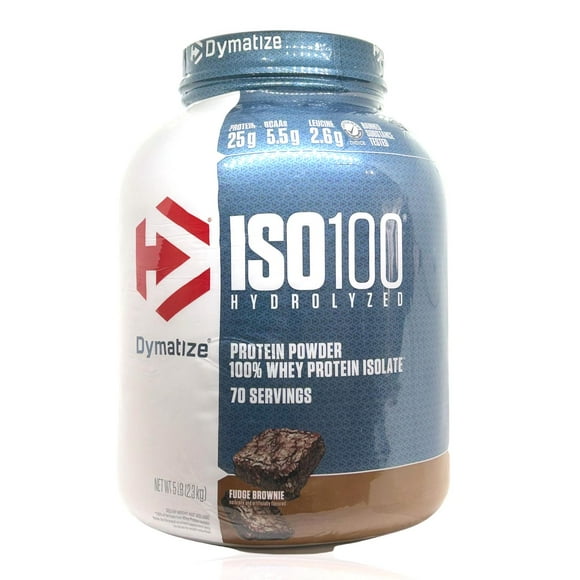 Proteína ISO 100 Hydrolyzed 5 Lbs Sabor Chocolate Fundido Dymatize DYMISO100CHOFUN