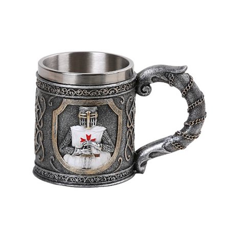 Medieval Knight Beer Mug Stainless Steel Resin Coffee Cup Halloween Decoration Walmart Canada