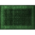 thumbnail image 1 of Ahgly Company Indoor Rectangle Persian Emerald Green Traditional Area Rugs, 7' x 10', 1 of 4
