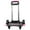 Rose Color, variant on Backpack Trolley with Telescopic Handle 6 Wheels Hand Cart Rolling Luggage Carts Foldable Trolley Cart for School Bag
