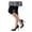 Black, variant on On the Go Women's Capri Tights (1 Pair Pack, White, Size M)
